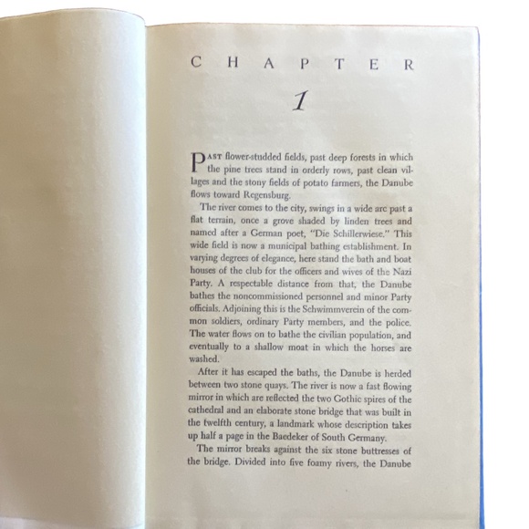 Sun Dial Press 1946 Blue The Blue Danube Vintage Illustrated Hardcover OS - Picture 10 of 12